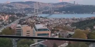 They had been staying at the hotel for weeks! The view from the Galatasaray star's new home was mesmerizing.