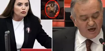 The daughter of Türkeş, who was angered by the words of the MHP deputy, left the hall.