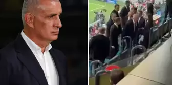 The moments when Hacıosmanoğlu went crazy! He returned when President Erdoğan arrived.