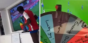 The football player who was late for training experienced the shock of his life.