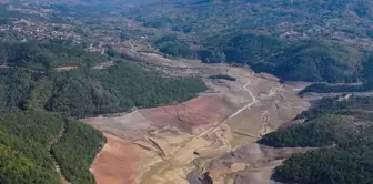 The disaster in Bursa was captured from the air! There is not a drop of water in the dams.