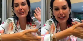 Dilan Polat, in tears, protested after drugs were found in her blood.