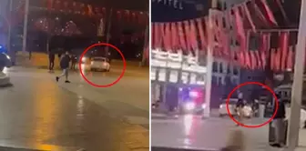 Drunk lawyer hits police officer and flees: The moments captured on camera.