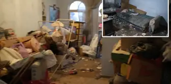 He lived with his mother's corpse in a house full of garbage for a month.