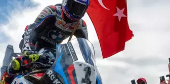 National motorcycle racer Toprak Razgatlıoğlu becomes world champion for the 3rd time.