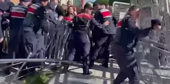 İmamoğlu is appearing in court! A scuffle occurred between the crowd and the gendarmerie.