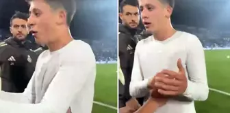 He was taken aback! The request that left Arda Güler stunned at the end of the match.