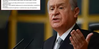 Bahçeli's Strong Reaction to the Debates Regarding Article 66 of the Constitution