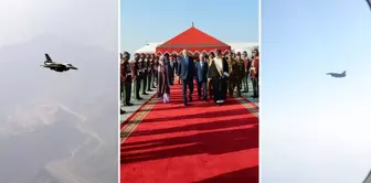 A grand welcome for President Erdoğan in Oman! F-16s took off one after another.