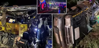 A traffic accident like a massacre! At least 63 people lost their lives, and there are dozens of injured.