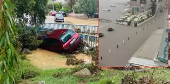 The image that best describes the disaster! The sea and land have merged.
