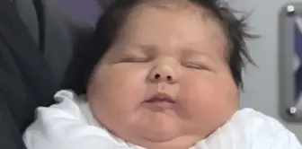 Turkey's heaviest and tallest baby, 