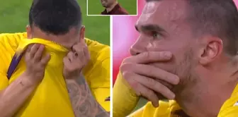 In the Trabzonspor-Eyüpspor match, a frightening injury occurred! The players couldn't hold back their tears.