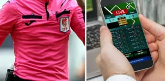 Bombshell claim: The names of the two referees who placed bets have been revealed.