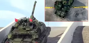 For the first time, it went for a test drive: Here is the Turkish Armed Forces' steel fist, the Altay Tank.
