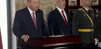 President Erdoğan is at Anıtkabir! Here is the note he wrote in the Special Book.