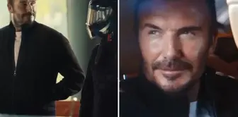 David Beckham and Hande Erçel are in the same commercial.