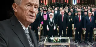 Bahçeli did not attend the reception, and the backstage is buzzing! A notable comment from an AK Party member.