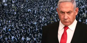 Tens of thousands of ultra-Orthodox Jews held a protest against mandatory military service in Israel.