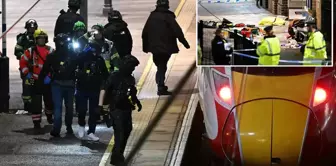 Knife attack horror on the train! 10 people injured, 9 of them seriously.