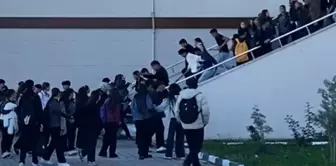 They stormed the school with sticks and beat the student.