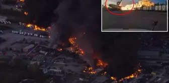 The accident that shook the USA is captured on camera! The cargo plane exploded like a bomb.