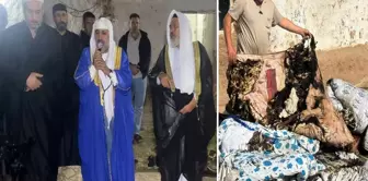 Hundreds of people prayed and recited dhikr until morning; the unquenchable fire was extinguished.