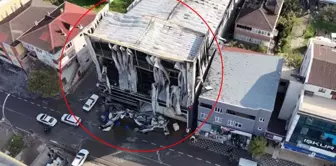 The interior of the perfume factory, which became the grave of 6 people, has been captured on video.