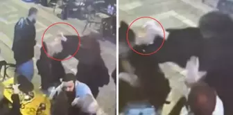 A 33-year-old woman was set on fire in the middle of the street, and footage of the horrifying moments has emerged.