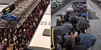 Istanbul residents woke up to chaos this morning! The metrobus line came to a complete halt.