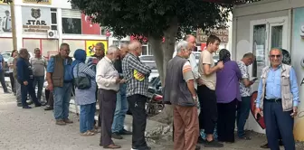 It's being sold at half price! As soon as people heard the price, they rushed in, and long lines formed.