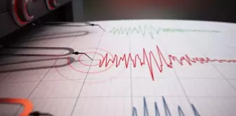 An earthquake of magnitude 4 in the Aegean Sea.