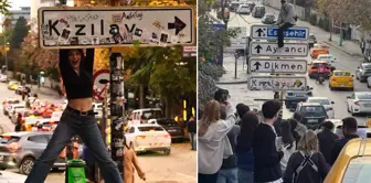 The Ankara Metropolitan Municipality has put up barbed wire around the viral sign.