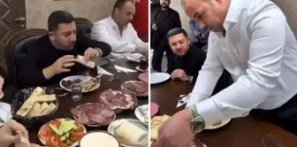 The mayor has a response to this breakfast table.