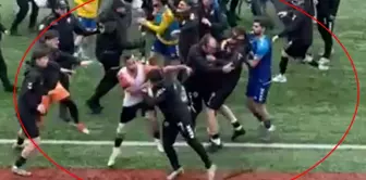 The football field turned into a ring, with a total of 24 red cards.