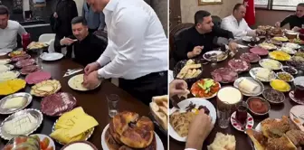 The breakfast table of Nevşehir Mayor Arı stirred up a commotion.