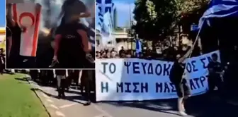 Provocation of flag burning by the Greeks at the border! Strong reaction from the TRNC.