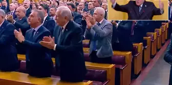 Bahçeli asked about the Imralı visit from the podium, and applause erupted in the hall.