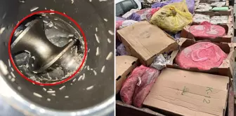 The minced meat machine from the deli turned out to be infested with worms.