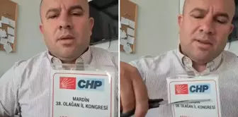 He resigned from the CHP, saying, 