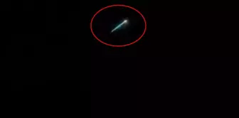 A captivating sight in Istanbul! Those who saw it grabbed their phones.