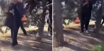 Disgusting claim! They fled in a hurry when they saw the camera.