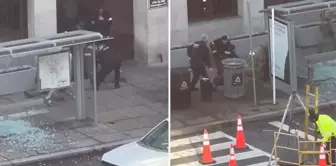 First images from the event that shook the USA! The attacker was caught like this.