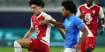 Galatasaray's opponent Monaco collapsed in the 88th minute.