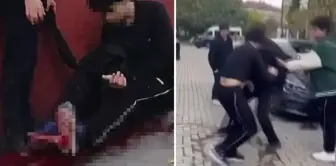 Moments of horror in front of the school: He collapsed in a pool of blood.