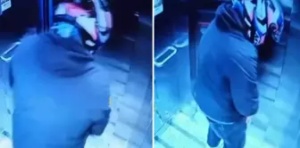 The scandalous event is captured on camera moment by moment! The courier's actions in the elevator were nauseating.