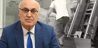 The municipal police chief transporting his daughter's belongings with a municipal vehicle.