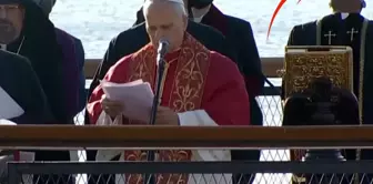 The striking image from the ceremony in Iznik.