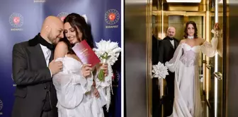 The famous actor got married in Budapest.