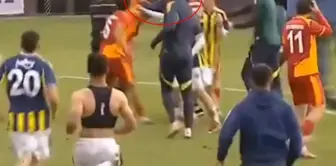 In the U19 Paf League derby between Fenerbahçe and Galatasaray, fists were flying in the air.